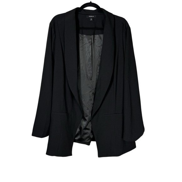 torrid Jackets & Blazers - Woman Black  Blazer, Jacket, 4X (NEVER WORN) Torrid